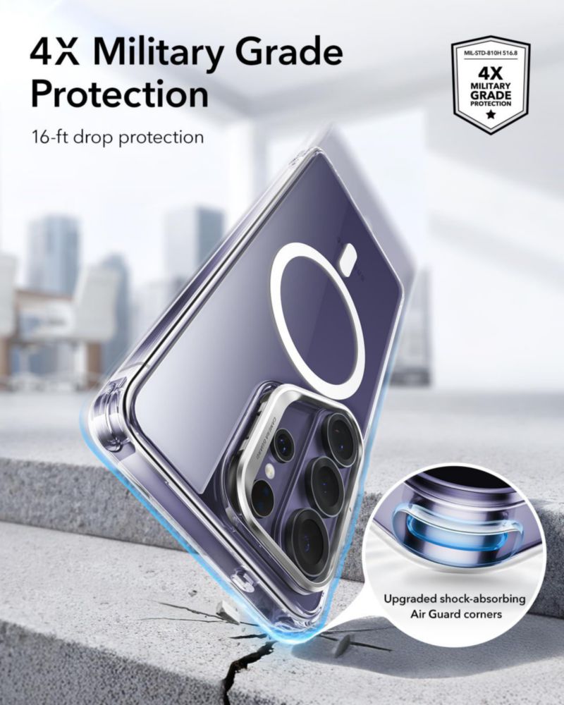 Funda ESR para Samsung Galaxy S26 Plus Transparente con MagSafe