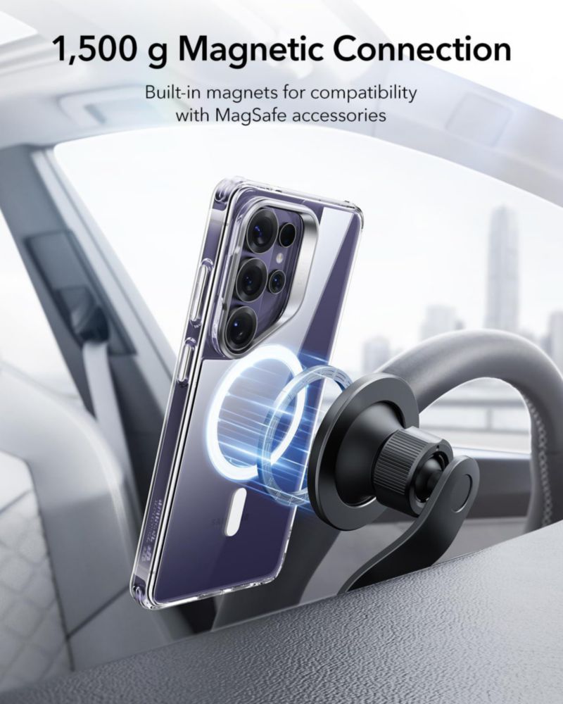 Funda ESR para Samsung Galaxy S26 Plus Transparente con MagSafe