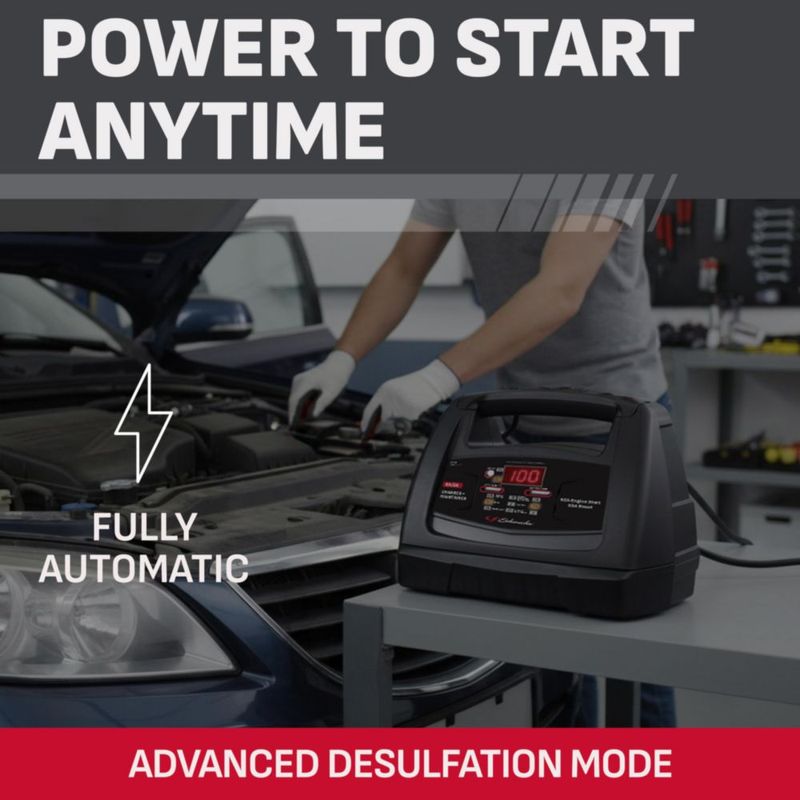 Cargador de Batería Schumacher Electric 6/12V 6A 85A