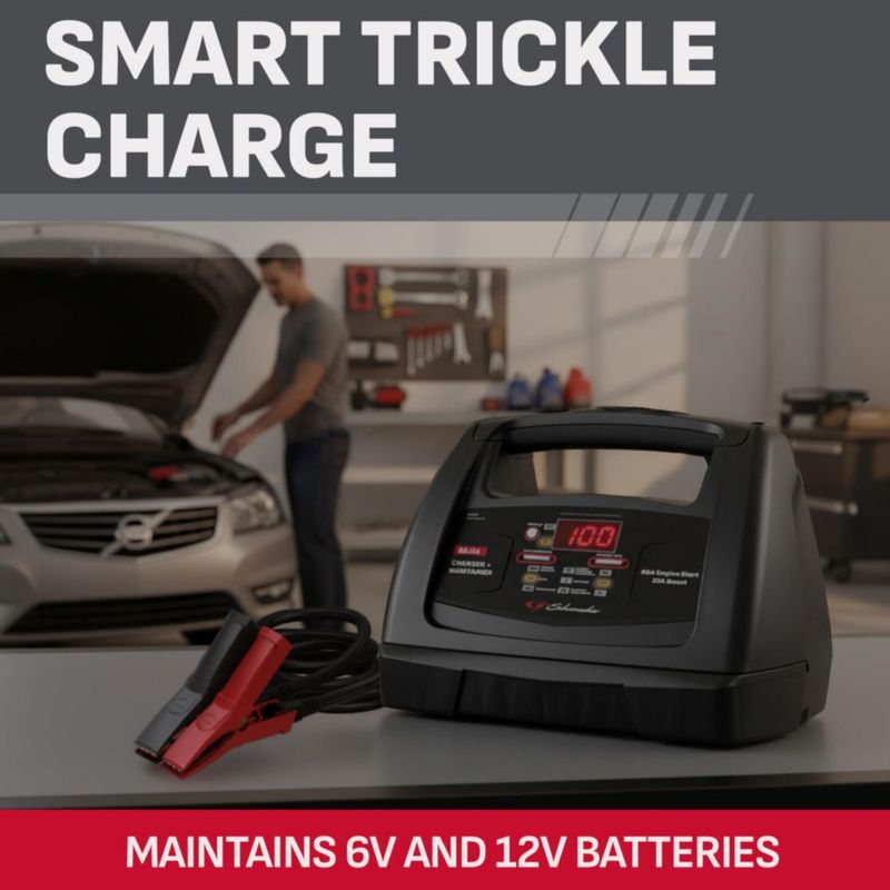 Cargador de Batería Schumacher Electric 6/12V 6A 85A