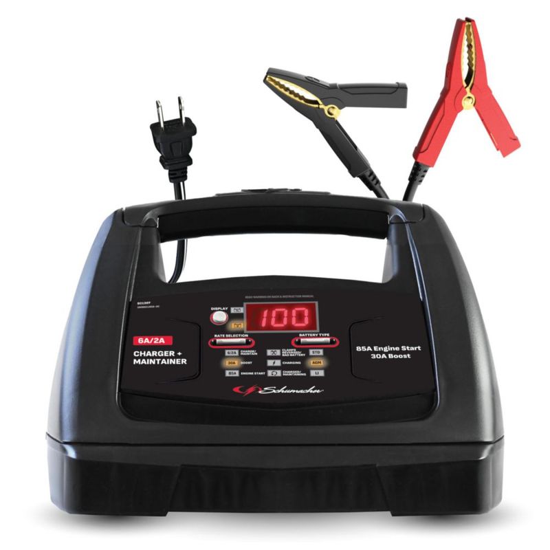 Cargador de Batería Schumacher Electric 6/12V 6A 85A