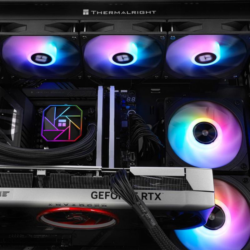 Disipador de CPU Thermalright 360 mm ARGB con ventilador PWM