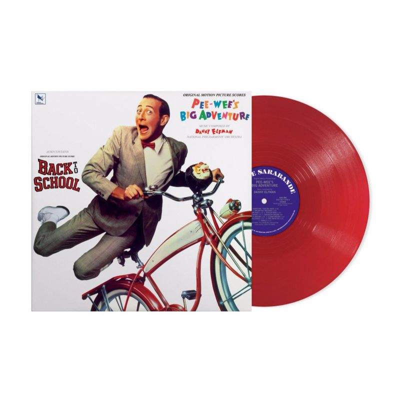 LP Concord Music Group Pee-wee's Big Adventure (vinilo rojo)