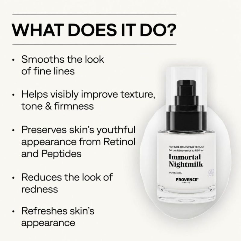 Suero Facial Provence Beauty 30 ml Retinol y Niacinamida