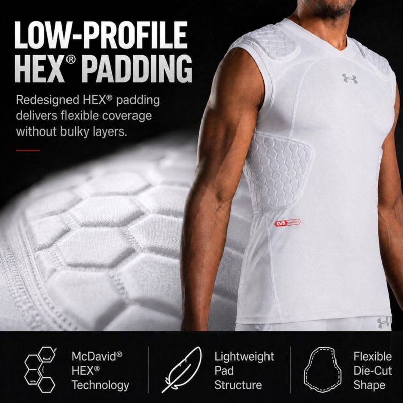 Camiseta de compresión Under Armour Gameday Pro 5-Pad