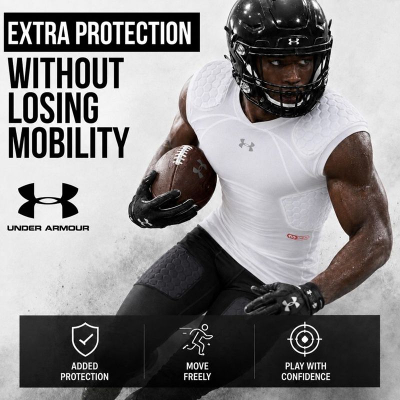 Camiseta de compresión Under Armour Gameday Pro 5-Pad