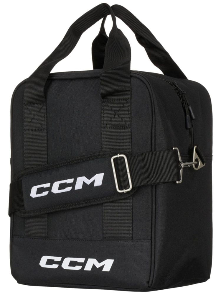 Bolsa para discos de hockey CCM 28 × 33 × 23 cm capacidad para 60 discos