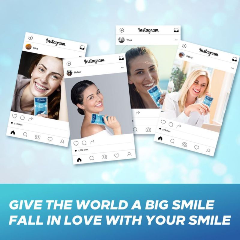 Tiras Blanqueadoras Pdoo para Dientes Sensibles - 22 Tratamientos