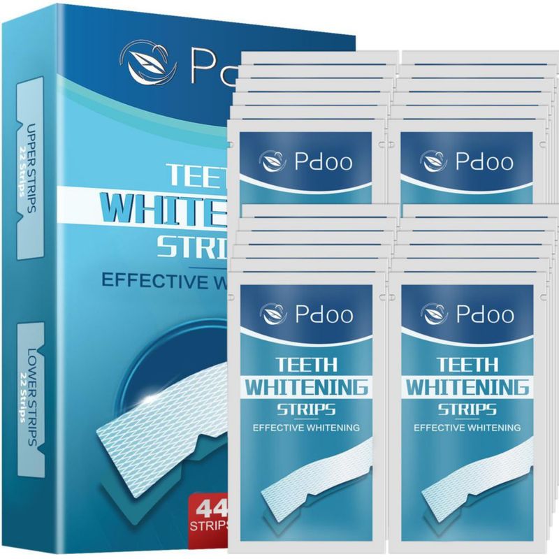Tiras Blanqueadoras Pdoo para Dientes Sensibles - 22 Tratamientos