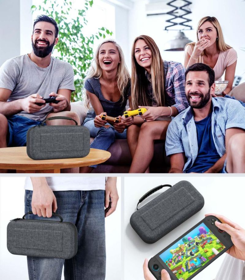 Estuche de transporte MoKo para Nintendo Switch 2 con 10 ranuras
