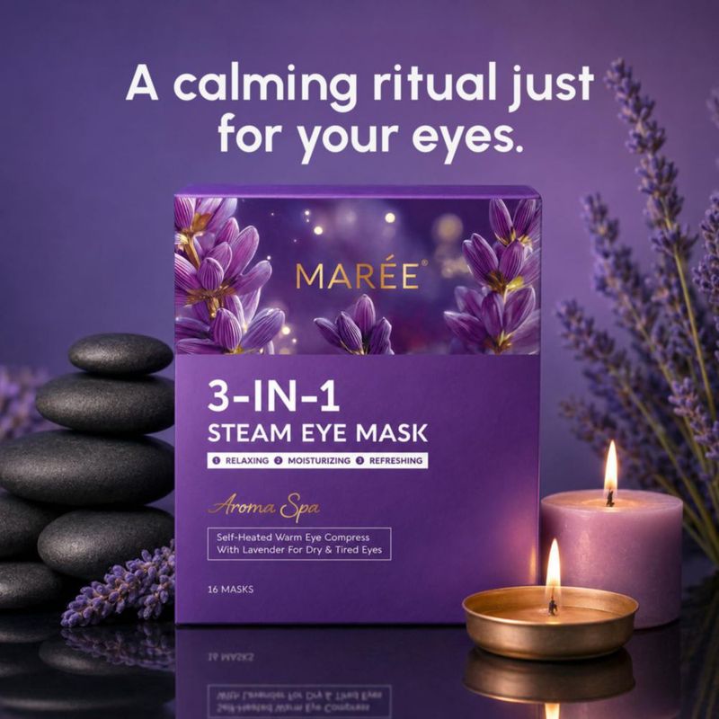 Mascarilla Térmica MAREE Pack de 2 – Alivio para Ojos Secos