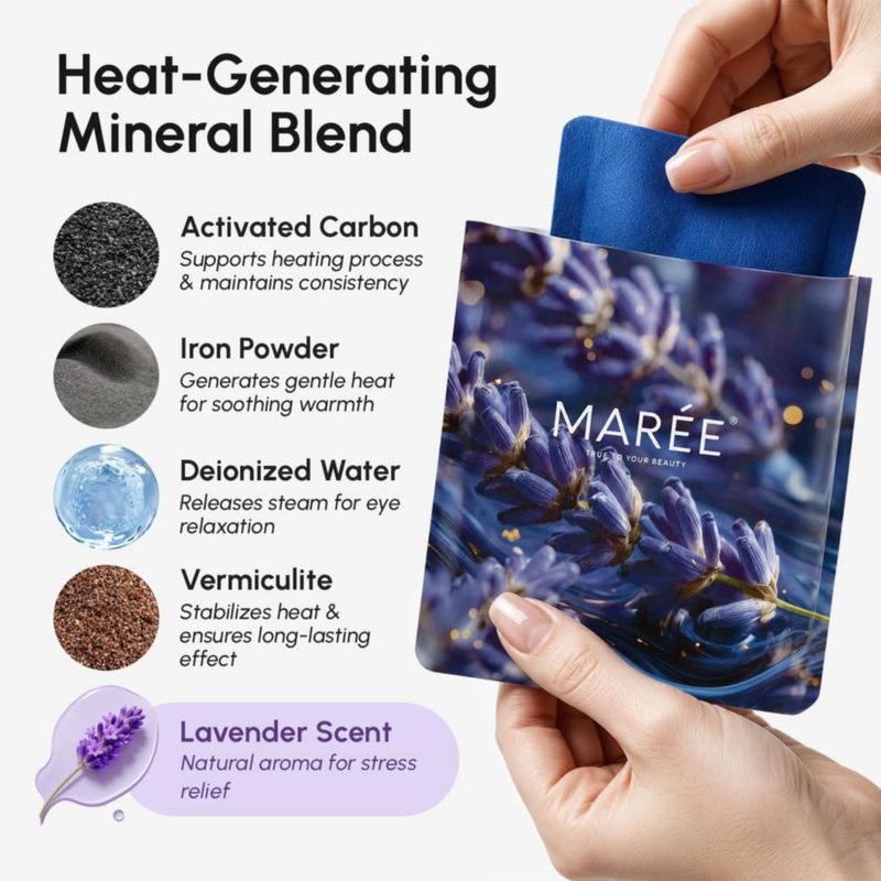 Mascarilla Térmica MAREE Pack de 2 – Alivio para Ojos Secos
