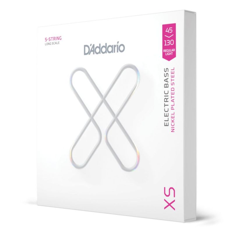 Cuerdas de bajo D'Addario XS 45-130 5 cuerdas