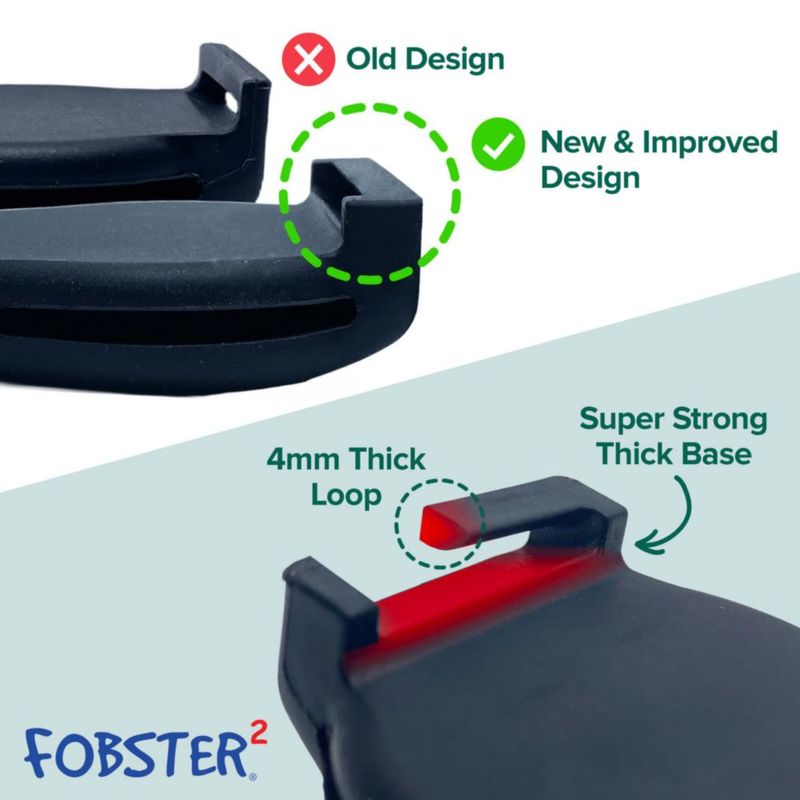 Llavero Fobster 35 mm × 45 mm RFID con pulsera portallaves