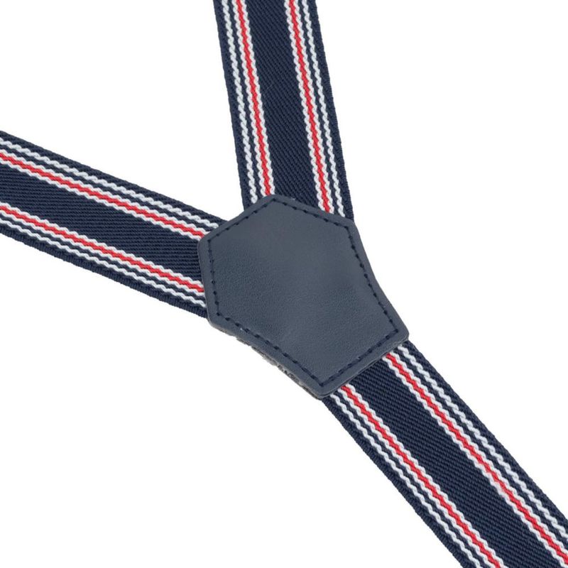 Tirantes Action Ward 25 cm Rayado Azul Marino 48 cm