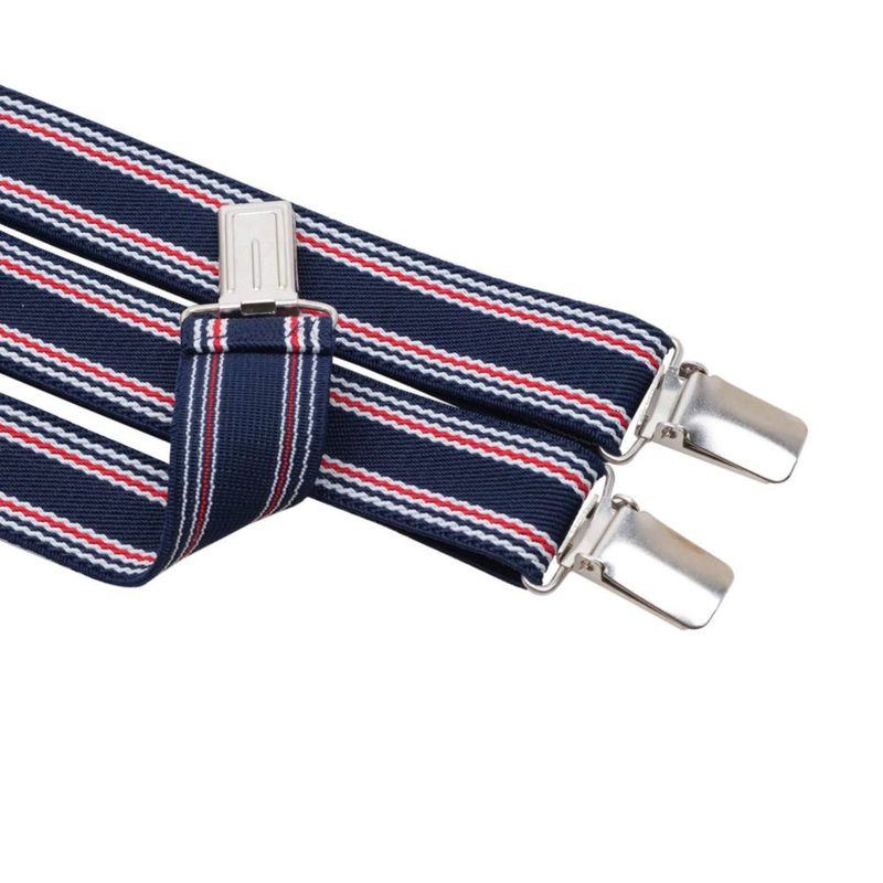 Tirantes Action Ward 25 cm Rayado Azul Marino 48 cm