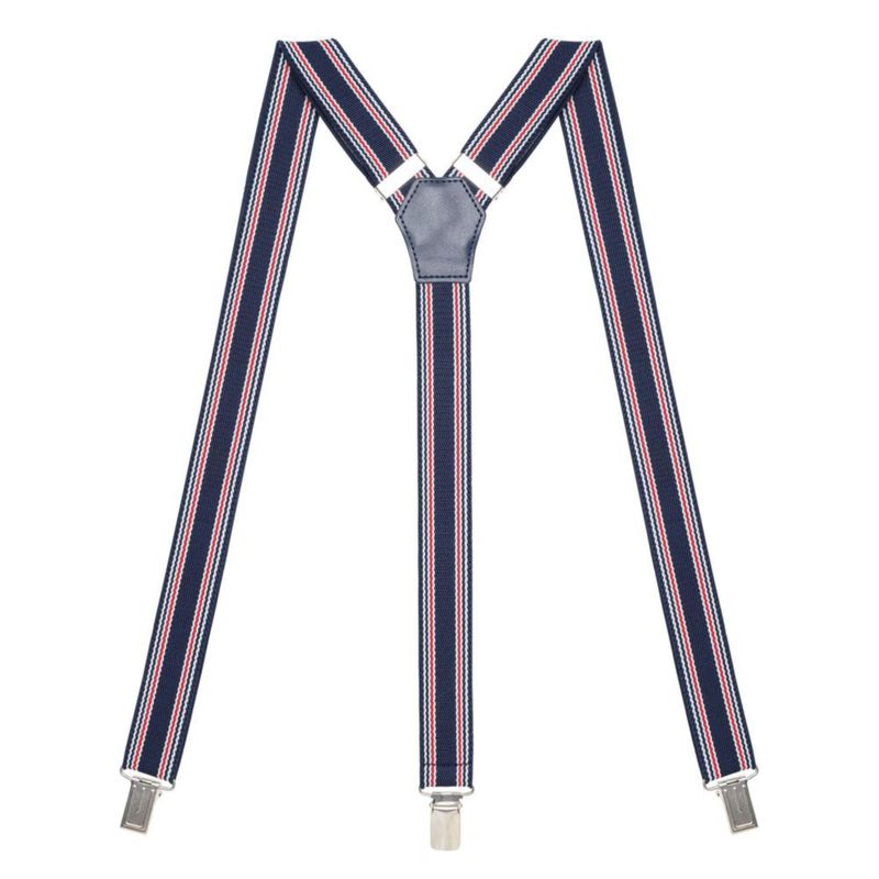 Tirantes Action Ward 25 cm Rayado Azul Marino 48 cm