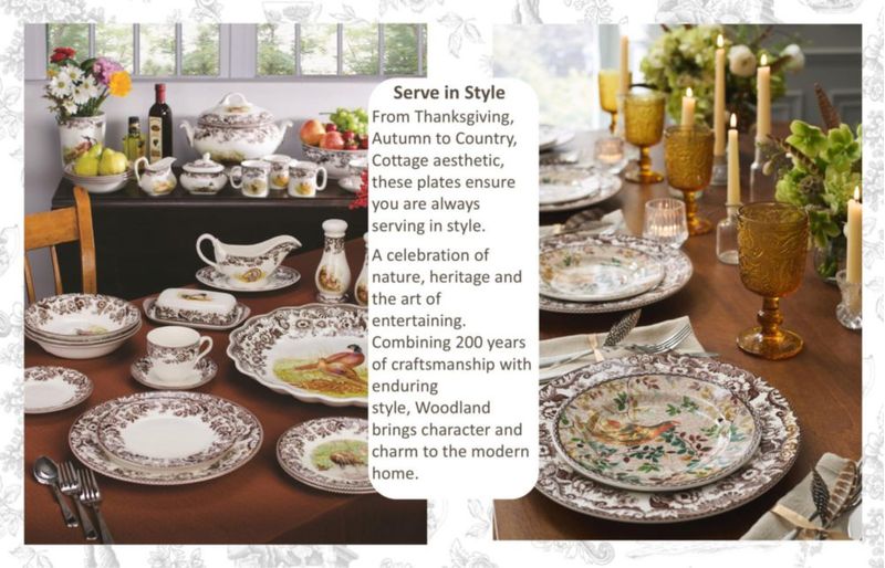 Plato de cena Spode 27 cm Caballo Pura Sangre