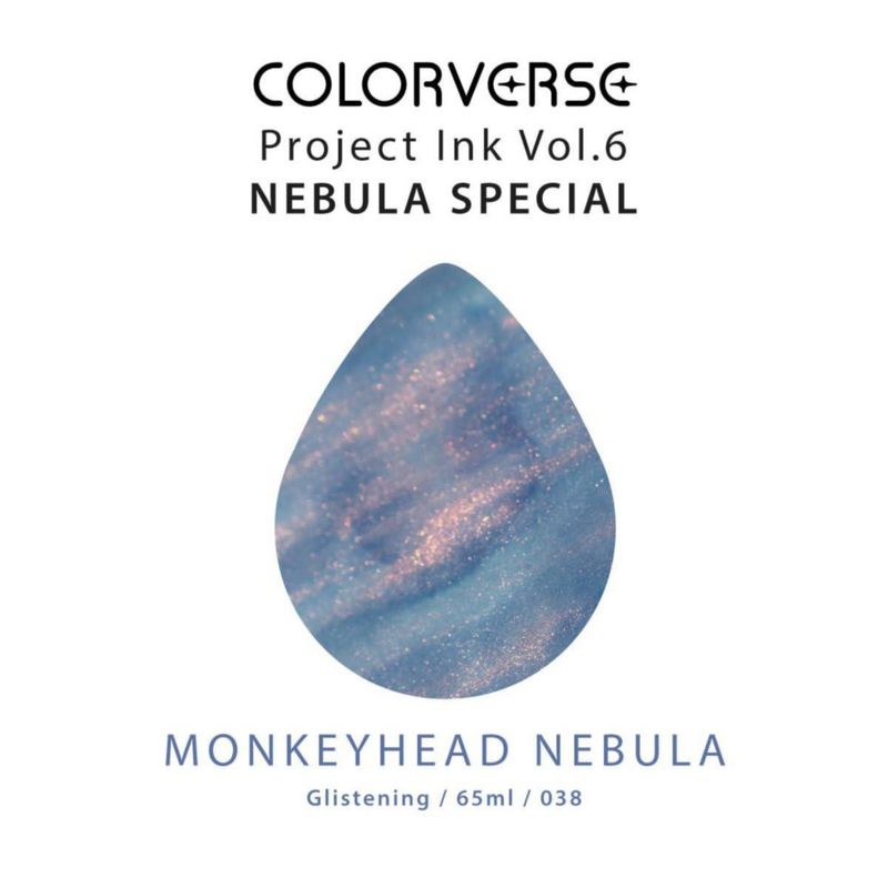 Tinta líquida Colorverse 65 ml Nebula Blue Shimmer