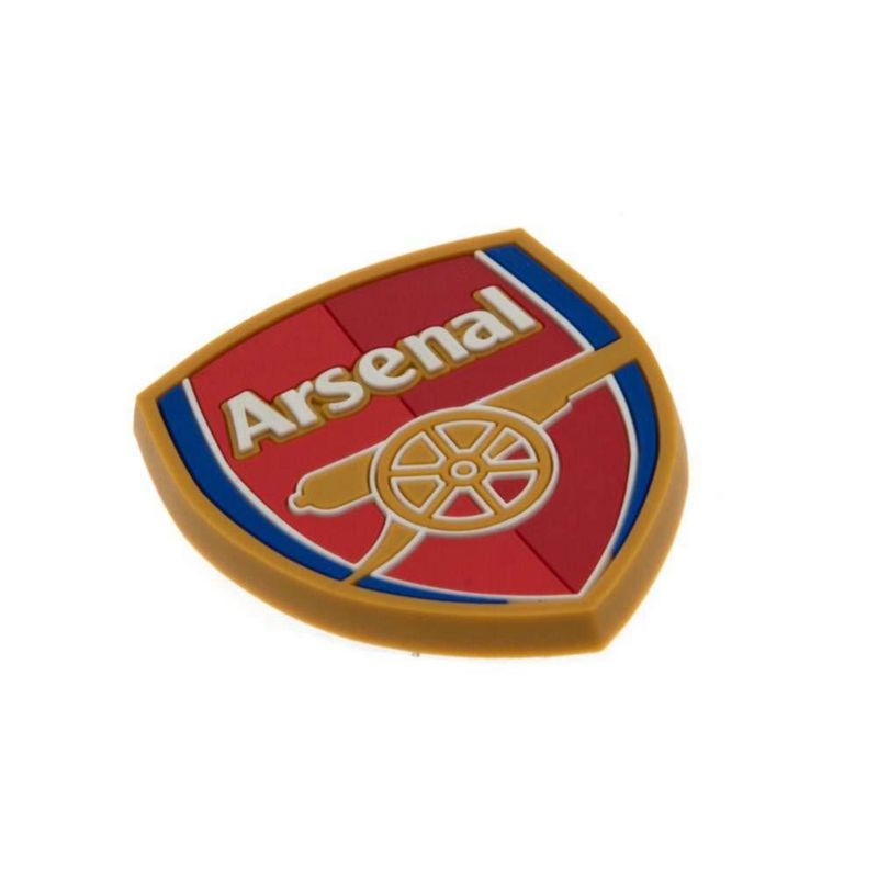 Imán 3D oficial del escudo del Arsenal – 10 cm