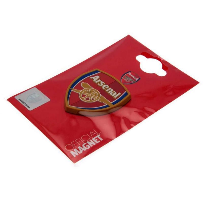 Imán 3D oficial del escudo del Arsenal – 10 cm