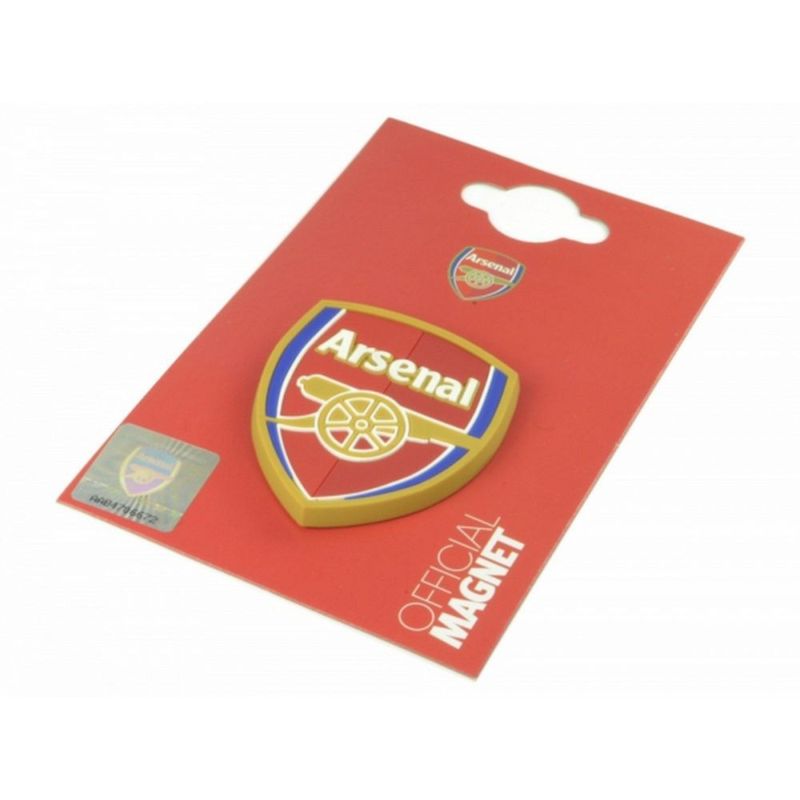 Imán 3D oficial del escudo del Arsenal – 10 cm