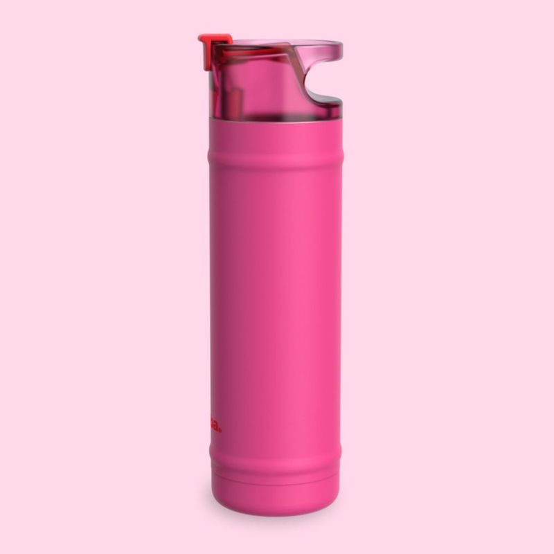 Botella de Agua Bubba 680 ml con Pajilla Flora Aura