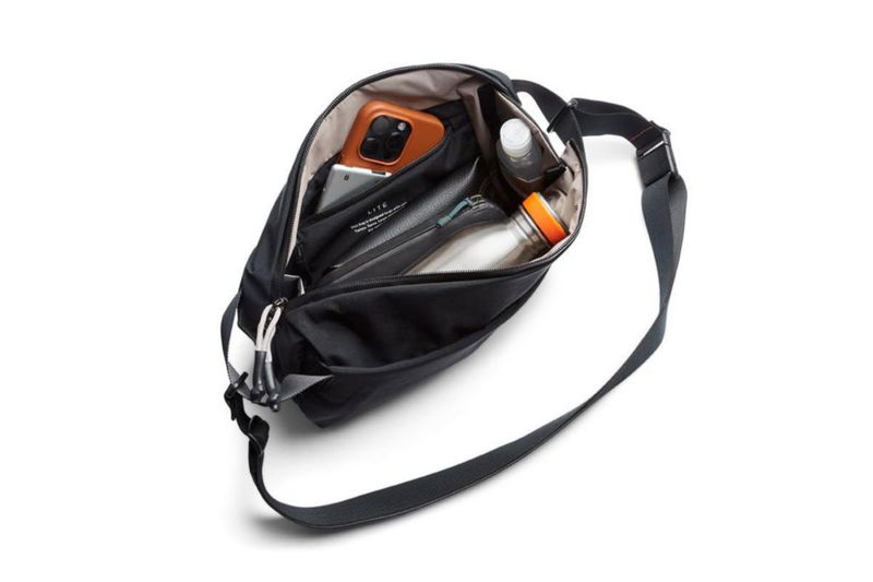Riñonera Bellroy Lite Sling Negra 20 × 30 × 10 cm