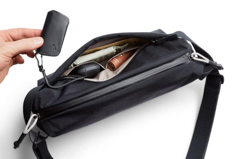 Riñonera Bellroy Lite Sling Negra 20 × 30 × 10 cm
