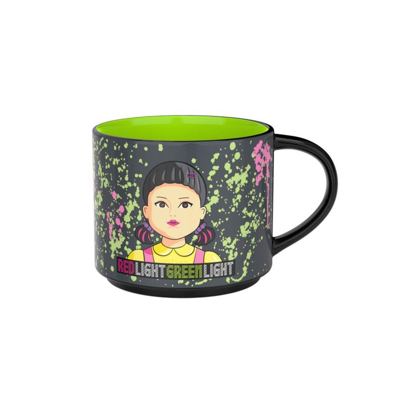 Taza de café Zak Designs 510 ml Squid Game con cambio de color