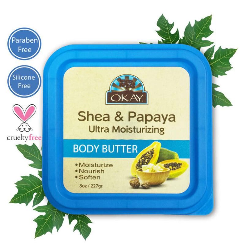 Manteca Corporal OKAY Karité y Papaya 227 g