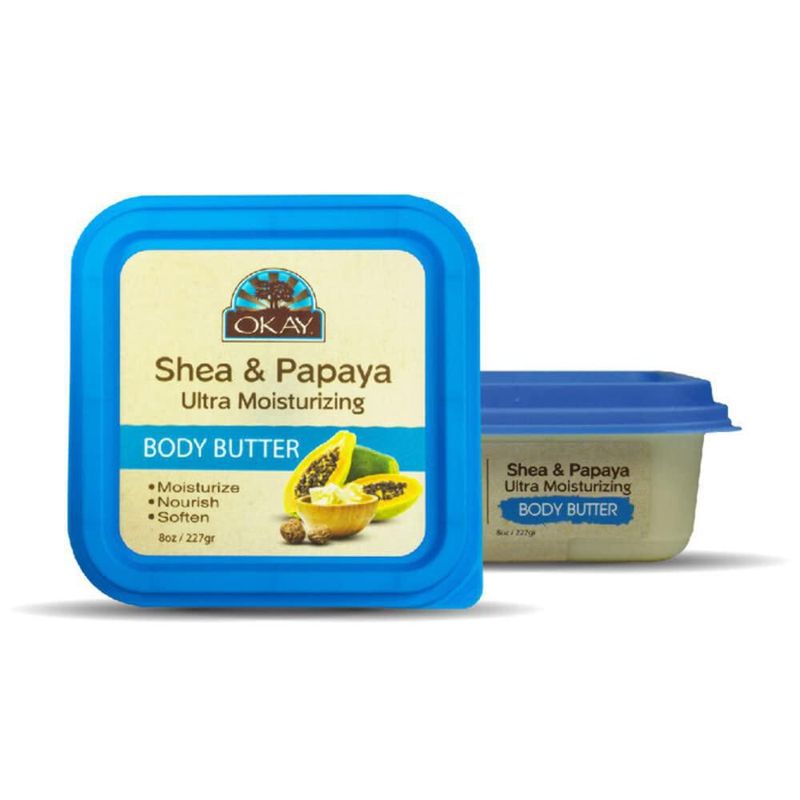Manteca Corporal OKAY Karité y Papaya 227 g