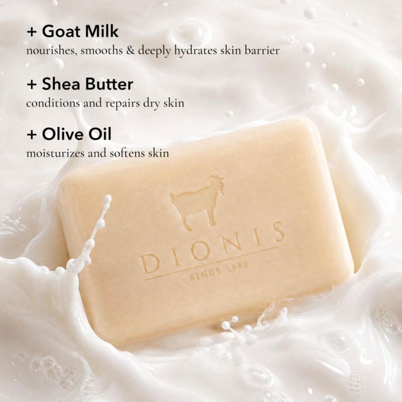 Barra de Jabón Dionis de Leche de Cabra 170 g Vainilla