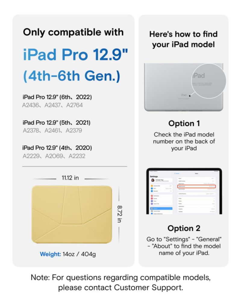 Funda MOFT Dynamic Folio para iPad Pro 12.9" 6ª/5ª/4ª