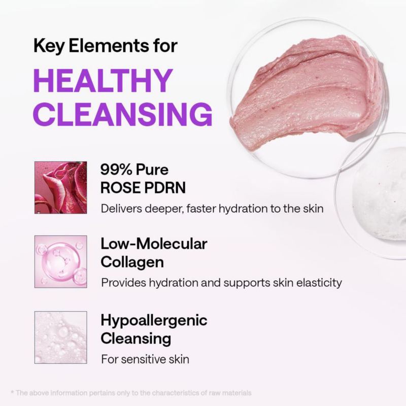 Limpiador Facial MEDIHEAL 120 ml Rosa PDRN Mascarilla