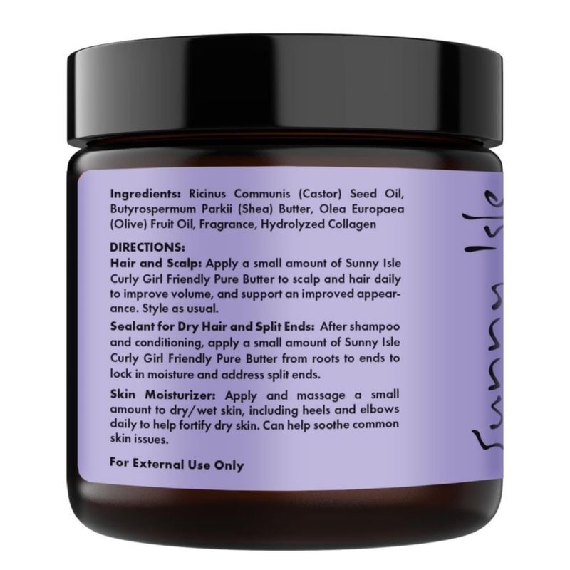 Mantequilla Capilar Sunny Isle 118 ml Apta para Curly Girl