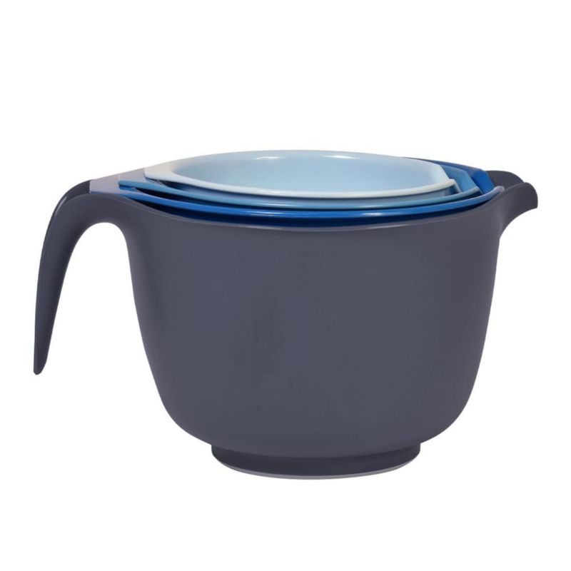 Juego de 4 tazones para mezclar Glad - 1.2‑3 cuartos - azul