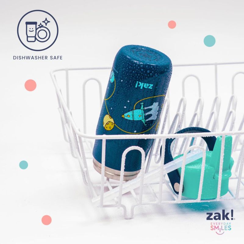 BOTELLA Zak Designs 400 ml Acero Inoxidable a Prueba de Fugas
