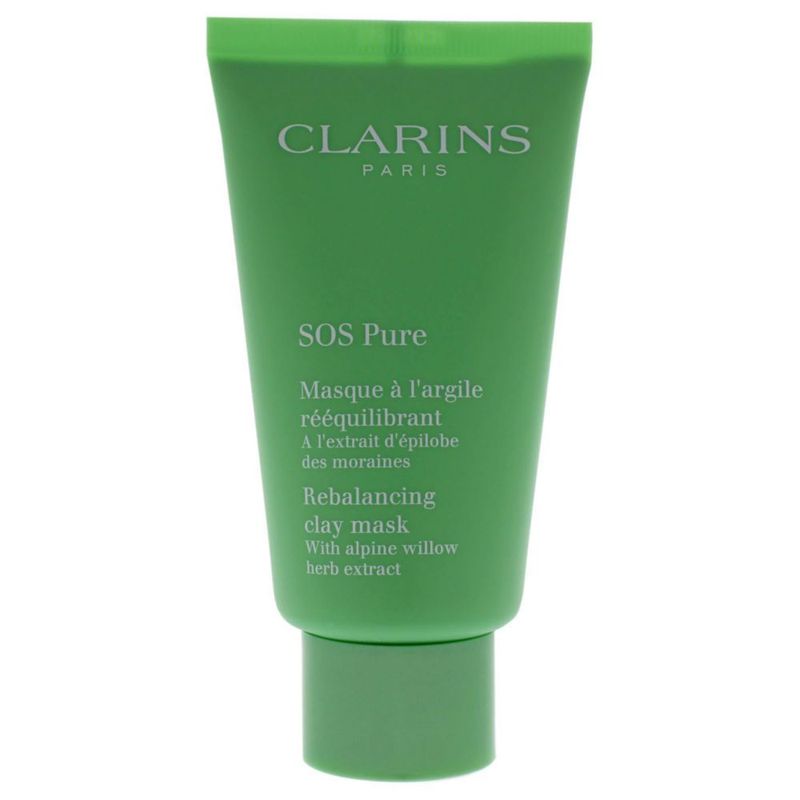 Máscara de arcilla Clarins SOS Pure Rebalancing para grasas y mixtas