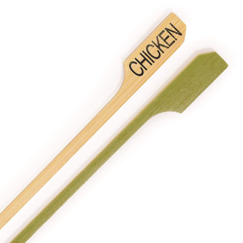 Palillos de bambú BambooMN 89 cm para pollo – 300 piezas