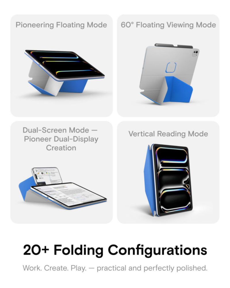 Funda MOFT Dynamic Folio 129" 6ª/5ª/4ª generación para iPad