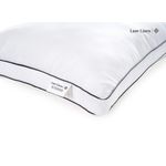 Almohada LANE LINEN 51x66 cm Pack de 12 - Blanco - Alternativa al plumón