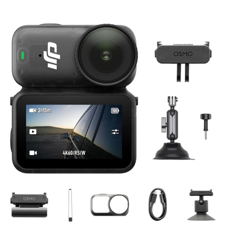 Cámara de video DJI Osmo Nano 128 GB 4K con soporte para coche (combo)