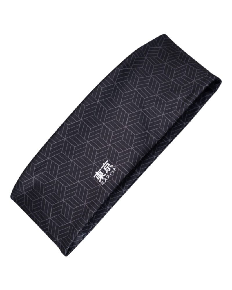 Banda para sudor Tokyo Misfit 48 cm Cubo‑Negro