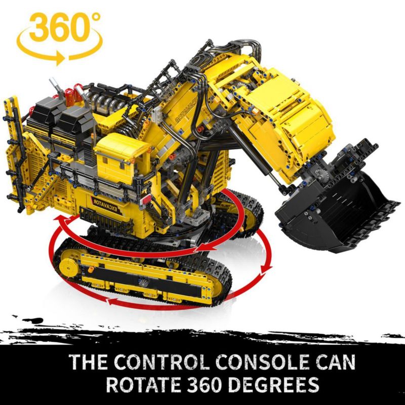 Kit de Construcción Mould King 17070 Excavadora RC 4767 piezas