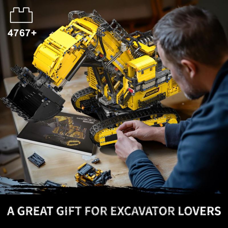 Kit de Construcción Mould King 17070 Excavadora RC 4767 piezas