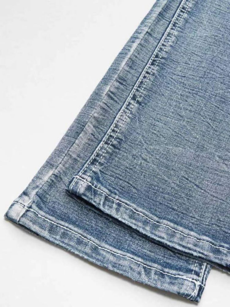 Jeans Skinny Flamingals L Azul Claro de Denim Elástico