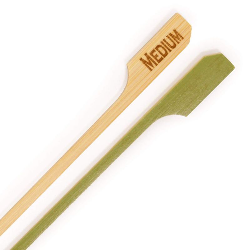 SKOWER BambooMN Palillos tipo pala de bambú 9 cm (mediano) - Pack de 1000