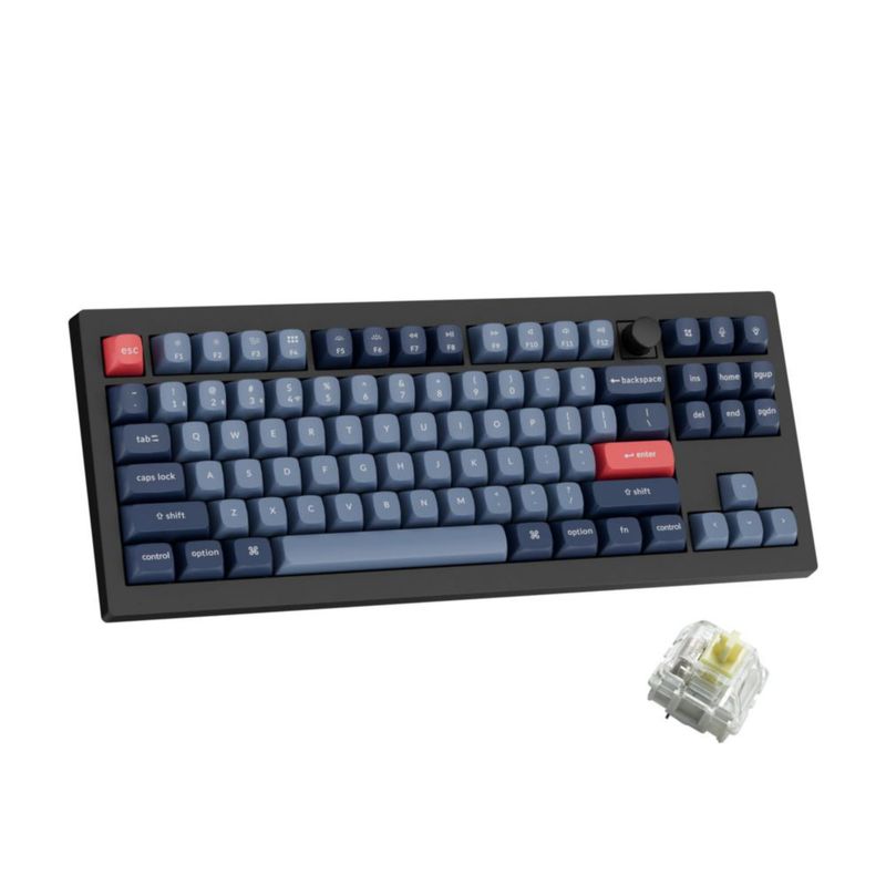 Teclado mecánico Keychron V3 Max TKL inalámbrico RGB