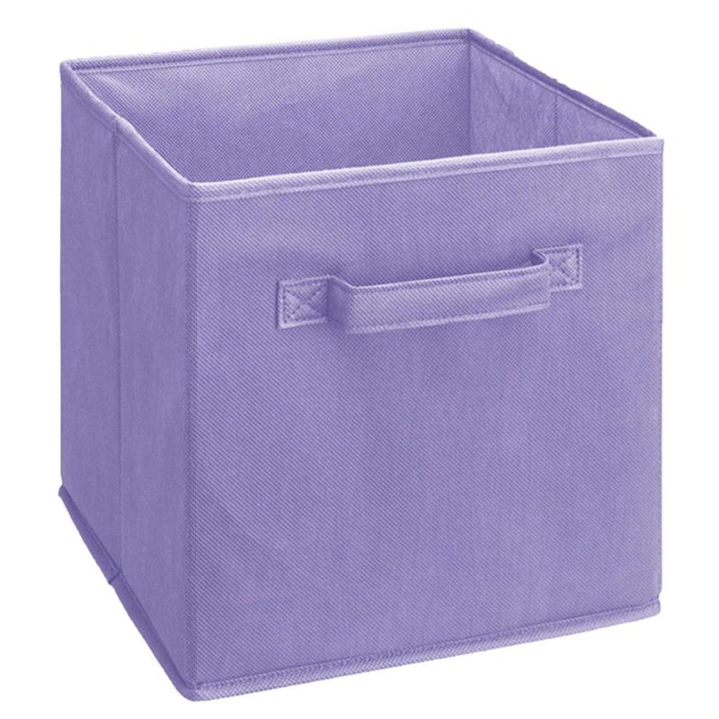 Juego de 2 cajones de tela ClosetMaid 26 × 26 × 26 cm color lila claro
